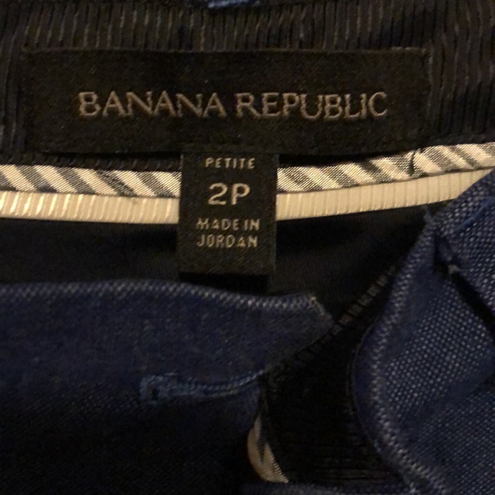 Banana republic blue slacks